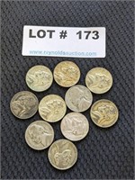 10 - 1942-1945 Wartime Silver Nickels