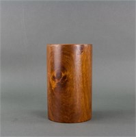 Chinese Huanghuali Wood Brush Pot