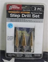Step Drill Set