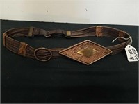 Snakeskin belt