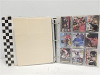 Estate Lot of Vintage Nascar Cards in Binder