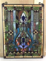 Chloe Stained Glass Window Panel