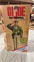 G.I. Joe Navy Admiral in Box