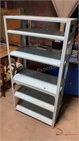 Vintage Service Station Metal Shelf 18x36x73