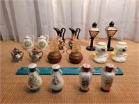 Salt & Pepper Shakers Lamps, Pitchers, Tea Pots