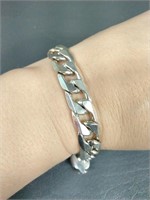 Heavy Sterling Silver Bracelet