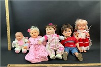Lot of 5 Dolls - See Description