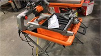 New And Assembled Rigid 8 Inch Tile And Paver Saw