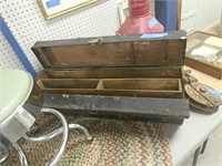 Wooden Carpenter's Tool Box