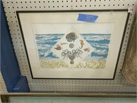 Artist Signed Seashore Print