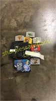 Pokémon tin & cards, N64 with 7 games