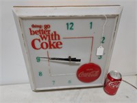 Drink Coca-Cola Clock, Needs Cord