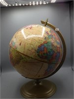 1980 Scan Globe Lighted World Latitude/Longitude