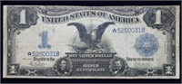 1899 $1 Black Eagle STAR Note Silver Certificate