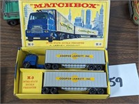 Matchbox Lesney M-9 Inter-State Double Freighter