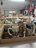 beer steins lot