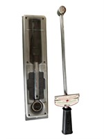 A Craftsman Torque Wrench & Socket Wrench