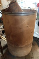 Cardboard Barrel Full