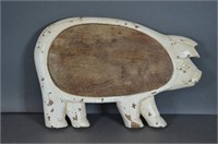 Vintage Pig Cutting Board