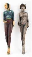 Jacquline Hurlbert Figural Ceramic Sculptures, 2
