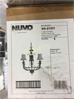 NEW Nuvo 3 Light Chandelier