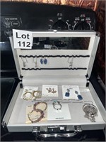 Jewelry Box Variety of Earrings Included