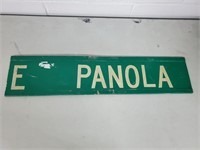 E Panola street sign