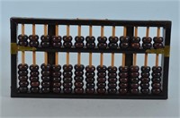 Peony Abacus Wood