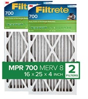 Filtrete 16x25x4 Air Filter MPR 700 MERV 8