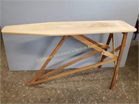 Wood Ironing Board.