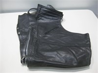 Redline Leather Chaps Size XL Some Wear