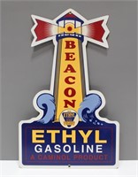 BEACON ETHYL GASOLINE SIGN