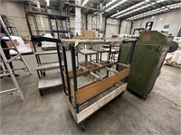 Steel Mobile Stock Picking Trolley