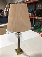 brass base lamp