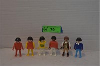 Six Playschool Figurines