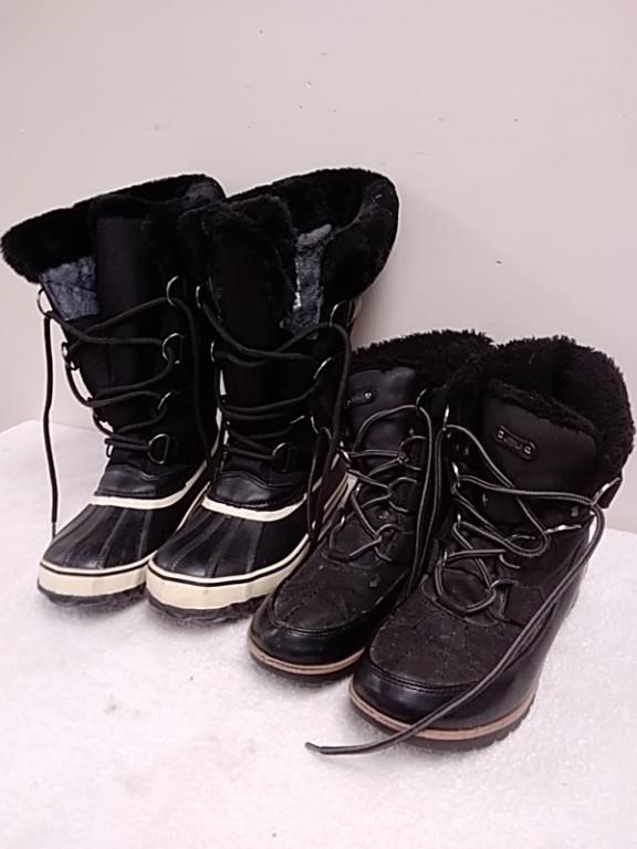 2 winter boots size 7