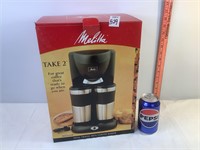 Melitta Dual Travel Mug Coffee Maker