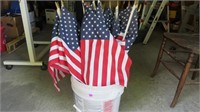 12"x 18" American flags Quantity 22