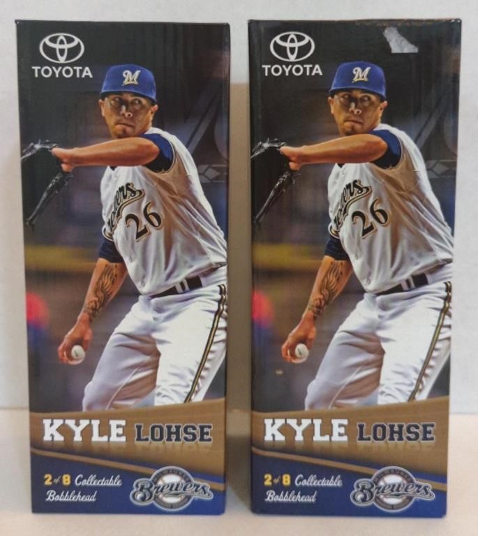 2014 Kyle Lohse MLB Milwaukee Brewers Bobblehead