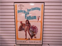 "Fathom" movie poster starring Racquel Welch