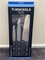 NEW J.A. HENCKELS 3-PIECE HIGH END CHEFS KNIFE SET