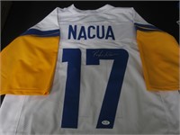 Puca Nacua Rams signed Jersey Five Star Certified