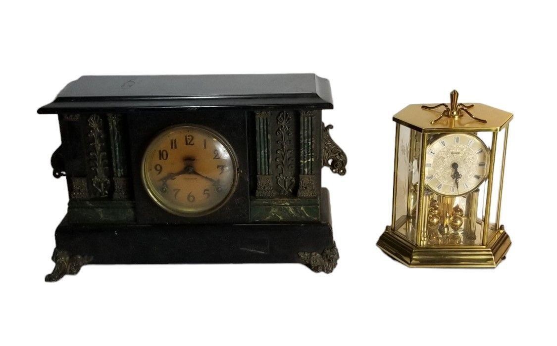 Antique Ingraham Mantle Clock, kundo