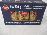 9-Pk Antonio Amato Pasta Variety Pack, 500g