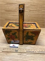 Wooden oriental box