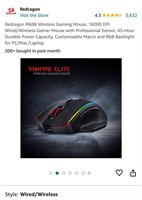 Redragon M686 Wireless Gaming Mouse