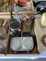 Vintage Kitchenware, Sifter, Choppers, More