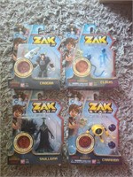 Lot 4 Zac Storm Figurines New in Package