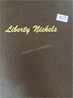 Liberty Nickels Collection; 72 Coins