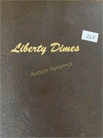 Liberty Dimes Collection; 50 Coins